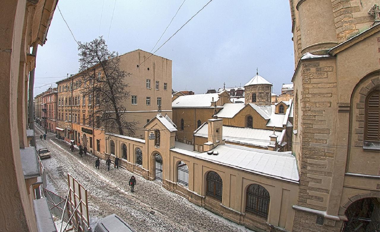 Квартира В Центрі На Вулиці Вірменській 12 Є Дві Спальні Двуспальні Ліжка Lviv Extérieur photo